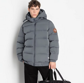 Morrocci™ Urban Puffer Jacket – Winter Streetwear with Stand Collar & Hood