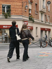 Morrocci™ Women’s Double-Sided Thickened Jacket – Warm Brown Short Coat